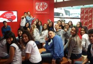 Estudantes aprenderam sobre o processo da fabricação de chocolates. (Foto: Alessandra de Souza)